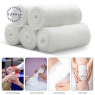 [OUK-t] 4.5m Length Gauze Roll Bandage Sterile Stretch Medical Tape First Aid Wound Care new