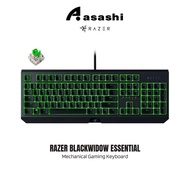 Razer BlackWidow Essential Mechanical Gaming Keyboard - Razer Green Clicky Switch