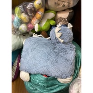 Japanese green dinosaur pillow