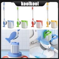 Kool Bathroom Toilet Brush Cartoon Whale Toilet Cleaning Dispenser Liquid Brush