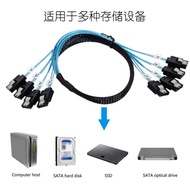 SATA Extended Data Cable 1m Hard Disk Extension Transmission Cable Server sata3.0 Connection Cable 6