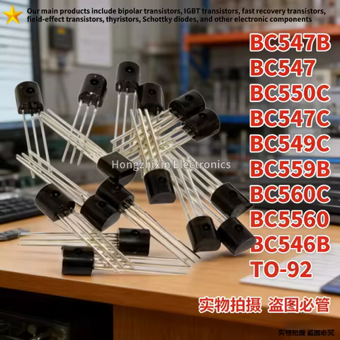 50PCS NEW BC547B BC547 BC550C BC550 BC547C BC547 BC549C BC549 BC559B BC559 BC560C BC560 BC546B BC546