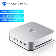 [Delivery in 72 Hours]Machenike Mini PC AMD Ryzen7 7735HS / Ryzen5 6600H 16G DDR5 RAM 512G SSD PCIE4.0 WiFi6 2023 new mini computer desktop