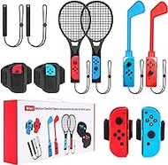 Switch Sports Accessories - CODOGOY 10 in 1 Switch Sports Accessories Bundle for Nintendo Switch Sports, Family Accessories Kit Compatible with Switch/Switch OLED Sports Games
