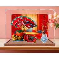 Acrylic Display Case Box 80117 Festivals Good Fortune (Only display case box, No blocks Model)