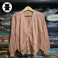 Vintage Felix Buhler Knit Cardigan Peach Size M 64x52