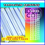 ✟ ✶ ℗ TARPAULIN PRINTING WITH FREE LAYOUT