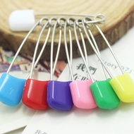 10PCS Metal Pins Baby Safety Pin Sewing Supplies Stainless Cloth Diaper G Shaped Slot Brooch Buckles