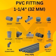 BRAND NEW PVC PIPE FITTING 32MM (1-1/4")