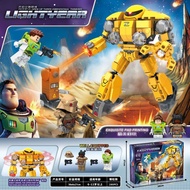 Compatible with 76830 Toy Story Buzz Lightyear Cyclops Chase Children Assembling Building Blocks p