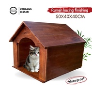 Wooden Cat Dog Rabbit Cage Outdoor Animal House Finishing Pliture
