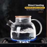 TOP point Glass tea set premium quality / High temperature /  teh pot kaca / jug air kaca / cerek ka