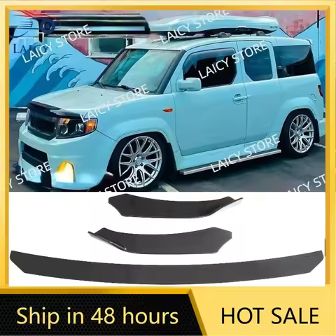 LAICY Car Front Bumper Lip For H0nda Element Chin Spoiler Splitter Body Kit Guard Deflector Lips Cov