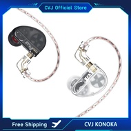 CVJ Konoka Wired Earphones Earbuds Earphone Gaming Headphone With Mic Headset HIFI In Ear Earphones