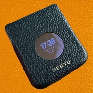 闪斯度威图VERTU IRONFLIP防摔手机壳新款折叠屏纬图 IRONFLIP保护套英雄本色折叠屏超薄潮牌真皮商务 黑色荔面牛皮 定型款 VERTU纬图 IRONFLIP