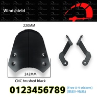 Motorcycles CNC Windshield Windscreen Visor Wind Screen Deflector Kit For Z900RS Z900 RS Z 900 RS 20