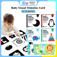 Baby Flash Card 0-36 months Baby Visual Stimulus Card Montessori Flash Card Early Learning Toys Baby