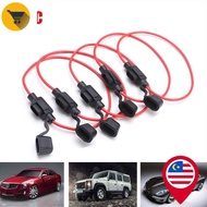 MK2 5 Pcs/set Mini Blade Fuse Holder 12V 30A Auto Accessories Splash Proof Inline Blade Fuse Holder 