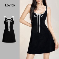 ️Black Dress Beautiful Shape Lovito