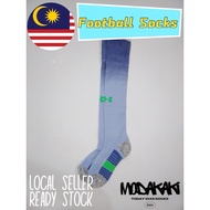 [Ready Stock][Long Football Socks] Socks with Soccer Pad Guard Pad Bola Sepak Panjang Stockin Men Wo