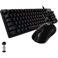 【Direct from Japan】Logitech G Gaming Keyboard Mouse Set G512 Clicky Switches, G703h LIGHTSPEED Wirel