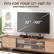 Desktop TV Stand Perforation-Free TV Countertop TV Hanger Audio Stand 32-100 Inch