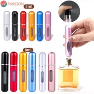 PASSION Spray Bottle Portable 5ML/8ML Perfume Dispenser Cosmetic Container Hairdressing Moisturizer 