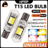 2 PCS LED Bulb Bulb Two Color Car Indicator Light W16W Signal Light Parking Light Reversing Light LE