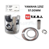 TKRJ JAPAN YAMAHA 125Z Y125Z 125ZR Y125ZR PISTON KIT 57MM PISTON RING 100 SET