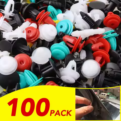 100pcs Universal Mixed Clips For Hyundai Solaris Accent I30 IX35 Tucson Elantra Santa Fe Getz I20 So