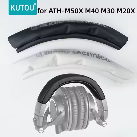 KUTOU Replacement Headband for Audio-Technica ATH-M50X M40 M30 M20X Headphone Headband Pad Cushion R