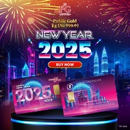 Public Gold Bullion Bar 1g (Au 999.9) - New Year 2025