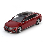 Mini GT MGT00970 970 1/64 Mercedes-Benz EQS 580 4MATIC Red Metallic RHD Diecast Scale Model Car