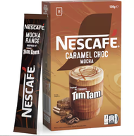 HỘP 10 GÓI CAFE Nescafe Coffee Sachets Capuchino - Caramel - Hazelnut - Mocha - Vanilla - Irish Crea