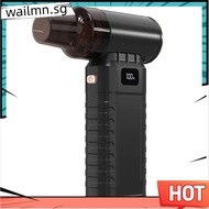 90000RPM Mini  Fan Electric Air Duster Adjustable Wind Speed withLight Car Cleaning Camping Inflatab