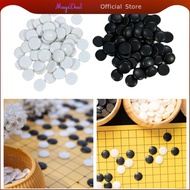 MagiDeal 100Pcs Go Pieces Go Chess Beads Playing Interactive Accessories Games Go Stones