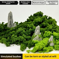 Diorama Simulation Clump Foliage Low Shrubs Scenes Terrain Flocking DIY Miniature Scenes Clumps of T