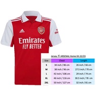 NEW SEASON 2022/2023 ARSENAL Home Kit Fans Issue Jersey