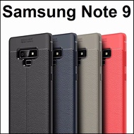 Samsung Galaxy Note 9 Premium Leather Armour Case Casing Cover