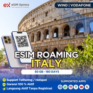 eSIM Italia 50 GB Data | 180 Hari | eSIM Roaming | eSIM Travel Italy