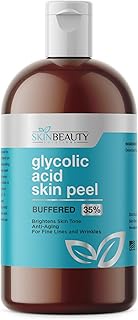 Skin Beauty Solutions GLYCOLIC Acid 35% Skin Chemical Peel - BUFFERED - Alpha Hydroxy (AHA) For Acne