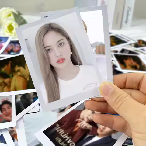 Freen Sarocha 6-Inch Photo Small Card Sticker Desk Calendar Poster Desk Calendar Postcard Badge Birt