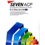 Alumunium Composite Panel ACP SEVEN Eksterior PVDF 0,30MM Alloy 3003