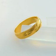 ORIGINAL ZHULIAN Cincin Belah Rotan saduran emas 999/24K RG5060