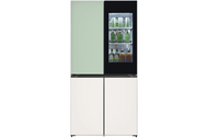 LG ตู้เย็น Instaview รุ่น GR-A24FQSMB ขนาด 21.8 คิว ระบบ Smart Inverter *ส่งฟรี*