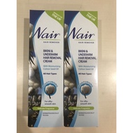 Nair Hair Remover 90ml (EXP:04 SEP 2022) (Moisturising) Delicate Fragrance Bikini & Underarm Hair Re