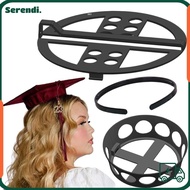 SERENDI Graduation Cap Holder, Long Lasting Makeup Plastic Graduation Cap Insert,  Hairstyle Secure Your Grad Cap Graduation Hat Holder