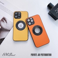 เคสโทรศัพท์หนังแม่เหล็ก [Woo Fashion Case] สำหรับ Iphone 12 13 14 Pro Max Plus พร้อมแผ่นป้องกันฟิล์มเลนส์ Promax Magsafe