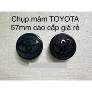 Premium TOYOTA 57mm rim cover