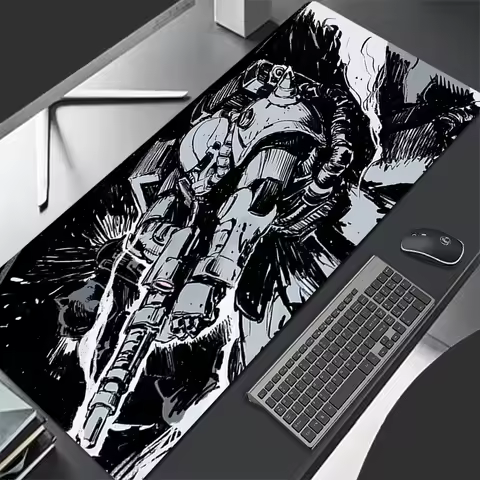 Mechanical Warrior Gundam Zaku II Mouse pad big e-sports game player mouse pad laptop pad non-slip m